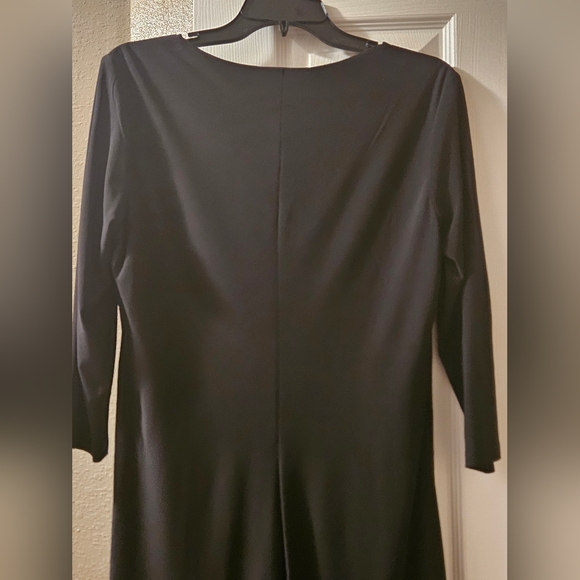 Black Wrap Dress, NWT - Picture 2 of 3
